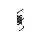Kuzco Lighting WS93724-BK Synergy 28W Noir LED Appliques murales d'intérieur