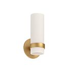Kuzco Lighting WS9809-BG Milano 9W Or brossé LED Appliques murales d'intérieur