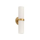 Kuzco Lighting WS9815-BG Milano 17W Or brossé LED Appliques murales d'intérieur