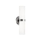 Kuzco Lighting WS9815-BN Milano 17W Nickel brossé LED Appliques murales d'intérieur