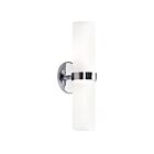 Kuzco Lighting WS9815-CH Milano 17W Chrome LED Appliques murales d'intérieur