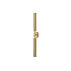 Kuzco Lighting WV316402VBMS Astrid 10W Abat-jour métallique et laiton vieilli LED Lampe de salle de bain