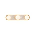 Kuzco Lighting WV320323VB Alonso 13W Laiton vieilli LED Lampe de salle de bain