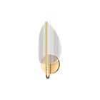 Kuzco Lighting WV321101NB Flora 9W Laiton naturel LED Lampe de salle de bain