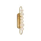 Kuzco Lighting WV321628NB Marni 24W Laiton naturel LED Lampe de salle de bain