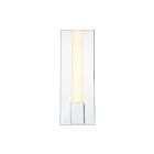 Kuzco Lighting WV322114PNAR Kismet 16W Nickel poli et albâtre LED Lampe de salle de bain