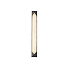 Kuzco Lighting WV323225UBAR Caesar 31W Bronze urbain et albâtre LED Lampe de salle de bain