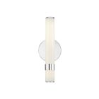 Kuzco Lighting WV324114PNGO-UNV Madison 14W Nickel poli et opale lustré LED Lampe de salle de bain