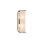 Kuzco Lighting WV327015PNAR Abbott 2-lumières 120W Nickel poli et albâtre Lampe de salle de bain