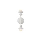 Kuzco Lighting WV328209AW Cadence 2-lumières 120W Blanc antique Lampe de salle de bain