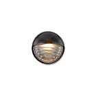 Kuzco Lighting WV330106UBCR Palais 9W Verre strié et bronze urbain LED Lampe de salle de bain