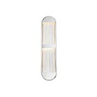 Kuzco Lighting WV330324PN Palais 26W Nickel poli LED Lampe de salle de bain