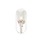 Kuzco Lighting WV338101PNCC Lucian 1-lumière 60W Cristal transparent et nickel poli Lampe de salle de bain