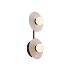 Kuzco Lighting WV346214UBAR Dahlia 7W Bronze urbain et albâtre LED Lampe de salle de bain
