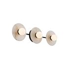 Kuzco Lighting WV346322UBAR Dahlia 11W Bronze urbain et albâtre LED Lampe de salle de bain