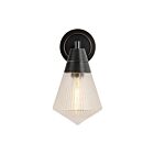 Kuzco Lighting WV348106UBPG Willard 1-lumière 60W Bronze urbain et verre prismatique Lampe de salle de bain