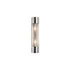 Kuzco Lighting WV348218PNPG Willard 2-lumières 120W Nickel poli et verre prismatique Lampe de salle de bain