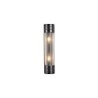 Kuzco Lighting WV348218UBPG Willard 2-lumières 120W Bronze urbain et verre prismatique Lampe de salle de bain