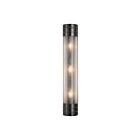 Kuzco Lighting WV348224UBPG Willard 3-lumières 180W Bronze urbain et verre prismatique Lampe de salle de bain