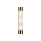 Kuzco Lighting WV348224VBOP Willard 3-lumières 180W Laiton vieilli et verre opale mat Lampe de salle de bain