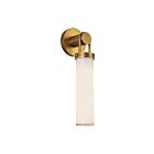 Kuzco Lighting WV355116VBGO Wynwood 1-lumière 60W Laiton vieilli et opale lustré Lampe de salle de bain