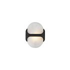 Kuzco Lighting WV357109UBAR Odin 1-lumière 60W Bronze urbain et albâtre Lampe de salle de bain