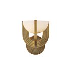 Kuzco Lighting WV362106VBAR-UNV Colette 7W Laiton vieilli et albâtre LED Lampe de salle de bain