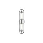 Kuzco Lighting WV461102CH Lancaster 2-lumières 120W Chrome Lampe de salle de bain