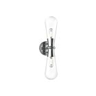 Kuzco Lighting WV464002CH Marcel 2-lumières 120W Chrome Lampe de salle de bain