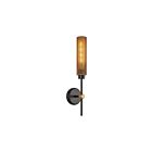 Kuzco Lighting WV491120MBTJ Colby 1-lumière 8W Noir mat et jute beige Lampe de salle de bain
