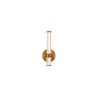 Kuzco Lighting WV509012BG-UNV Elsie 9W Or brossé LED Lampe de salle de bain