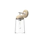 Kuzco Lighting WV542007WHWK Emil 1-lumière 60W Blanc et chêne blanc Lampe de salle de bain