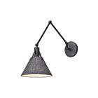 Kuzco Lighting WV584510SL Archer 1-lumière 60W Abat-jour en acier Lampe de salle de bain