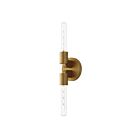Kuzco Lighting WV607202AG Claire 2-lumières 120W Or vieilli Lampe de salle de bain
