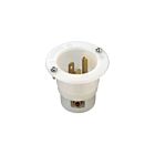 Leviton 5278-C Entrée à bride blanche-Nm5-15P