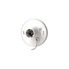 Leviton 8827-CW1 Douille de lampe à chaîne de traction en plastique
