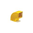 Leviton SWVEL-9DC Coude vertical pour chemin de roulement en fibre 4x12