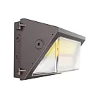 LEDONE LOC-WPA-MW-50-70-85-100-MCCT-30-40-50 Bronze LED Wallpack Wattage et CCT Sélectionnable