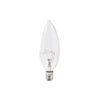 Lampe B10 incandescente à double durée de vie Ledvance 25B10C-DL-BL-4PK 25W