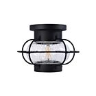 Plafonnier à cage Ledvance CAGEFLUSH-120-86SG-BL-VID 8.50W noir