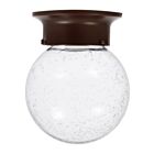 Plafonnier globe Ledvance GLOBEFLUSH-UNV-68SG-BL-VID noir