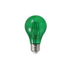 Ampoule A19 Ultra LED en verre coloré Ledvance LED4.5A19-DIM-GREEN-GL-RP 4.5W