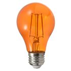 Ampoule A19 Ultra LED en verre coloré Ledvance LED4.5A19-DIM-ORANGE-GL-RP 4.5W