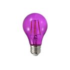 Ampoule A19 Ultra LED en verre coloré Ledvance LED4.5A19-DIM-PURPLE-GL-RP 4.5W