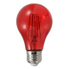 Ampoule A19 Ultra LED en verre coloré Ledvance LED4.5A19-DIM-RED-GL-RP 4.5W