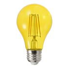 Ampoule A19 Ultra LED en verre coloré Ledvance LED4.5A19DIMYELLOWGLRP 4.5W
