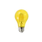 Ampoule A19 Ultra LED en verre coloré Ledvance LED4.5A19DIMYELLOWGLRP 4.5W