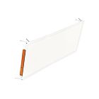 Ledvance PANELRDORKIT2A45UNHD8SC724WH 45W 2' X 4' Blanc Panneau 3500K