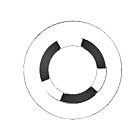 Ledvance RT10TRIM5ABLK 10" Noir Garniture