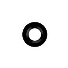 Ledvance RT10TRIM5ABLK 10" Noir Garniture